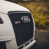 A3 - 8P: Gloss Black RS Honeycomb Style Grill 08-12