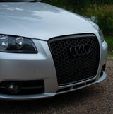 A3 - 8P: Gloss Black RS Honeycomb Style Grill 08-12