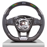 C Class - W205: Carbon Fibre Steering Wheel LED F1 Race Display 14-18