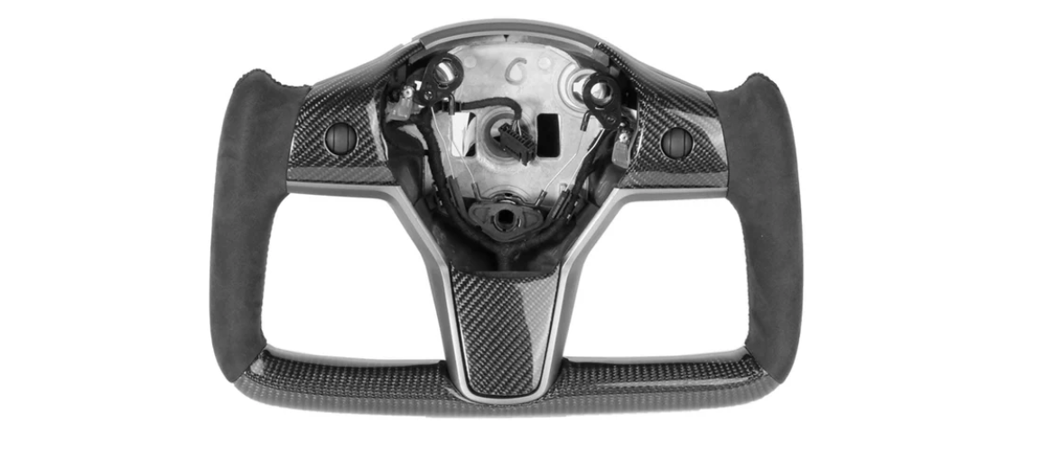 Model Y: Alcantara Yoke Steering Wheel 19+