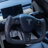 Model 3: Alcantara Yoke Steering Wheel 17+