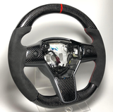 Model 3: Alcantara Carbon Fibre Steering Wheel 17+