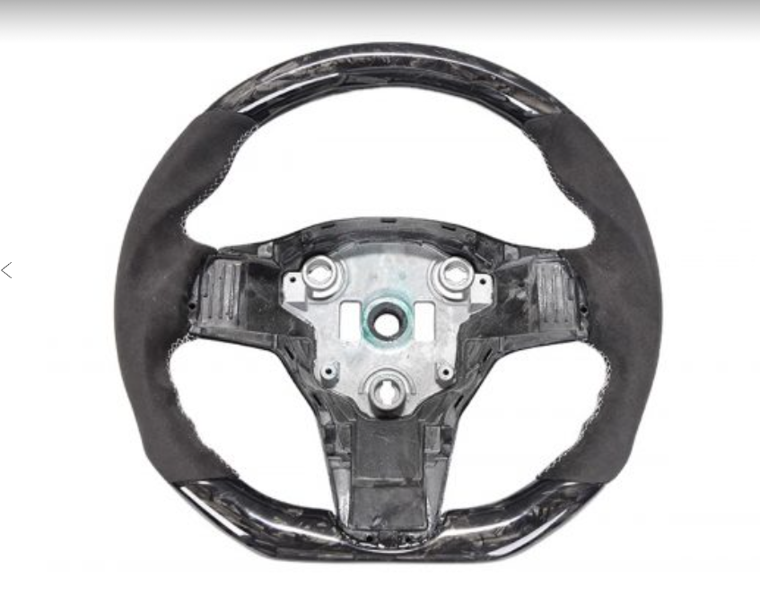 Model 3: Alcantara Carbon Fibre Steering Wheel 17+