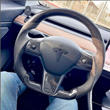 Model 3: Alcantara Carbon Fibre Steering Wheel 17+