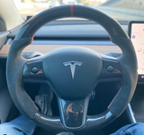 Model 3: Alcantara Carbon Fibre Steering Wheel 17+