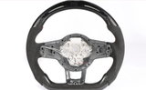 Golf - MK7/MK7.5: Carbon Fibre Steering Wheel LED F1 Race Display 13-20