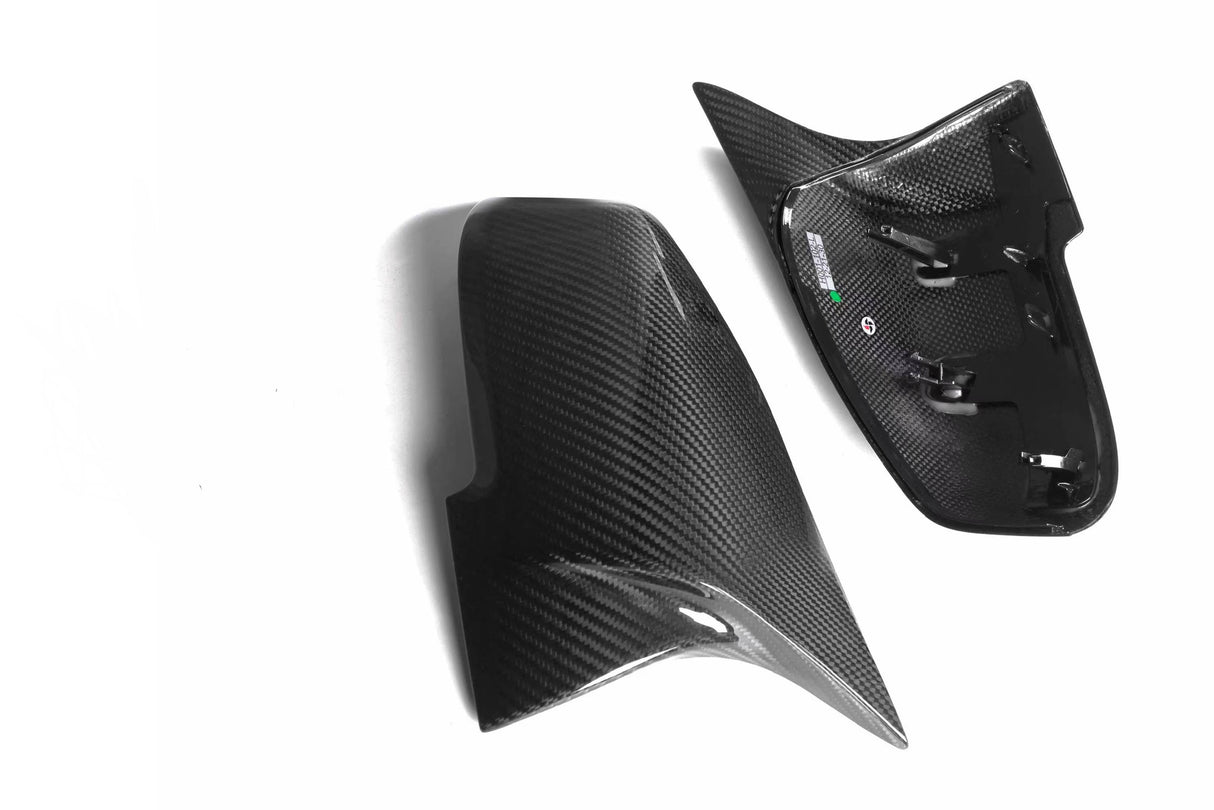 4 Series - F32/F33/F36: Dry Carbon Fibre M Style Wing Mirror Covers 14-20