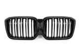 X4 - G02 Facelift: Gloss Black Double Slat Grills 22+