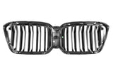 X4 - G02 Facelift: Gloss Black Double Slat Grills 22+