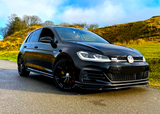 Golf - MK7.5 GTI/GTD/R: Gloss Black Front Splitter 17-20