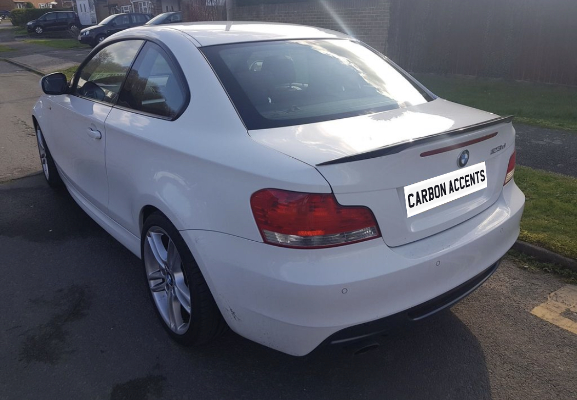 1 Series - E82 Coupe: Gloss Black Performance Style Spoiler 07-12