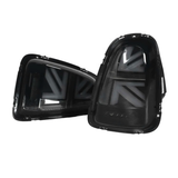 Mini Cooper - R56/R57/R58/R59: Smoked Union Jack Style Sequential Tail Lights 07-13