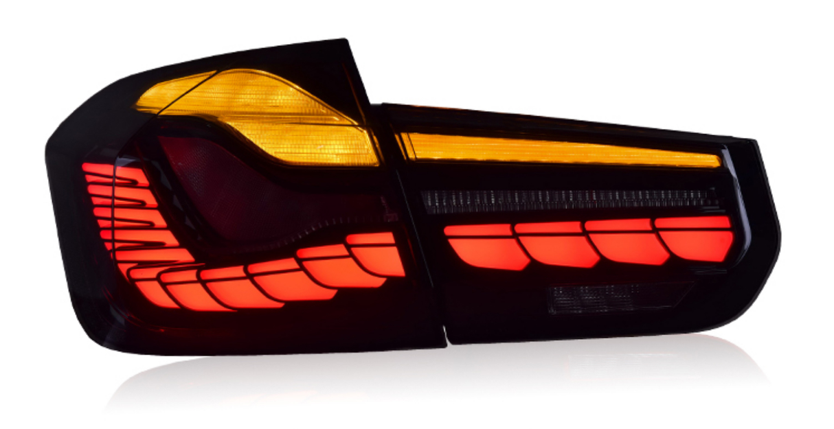 3 Series - F30: Smoked Sequential GTS Style Tail Lights 12-19