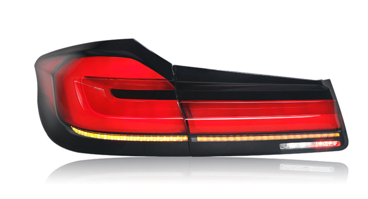 5 Series - G30: Smoked Sequential LCI Style Tail Lights 17-20