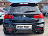 1 Series - F20/F21 Facelift LCI: Gloss Black Dual Exhaust Diffuser 15-19